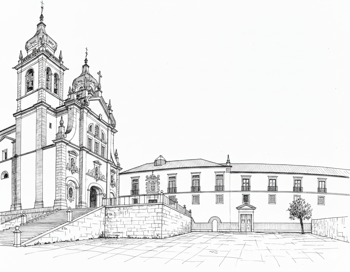 Ilustração Mosteiro
